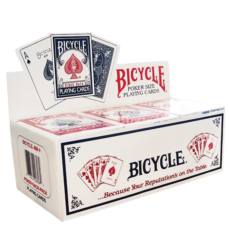 Bicycle rider back formato poker