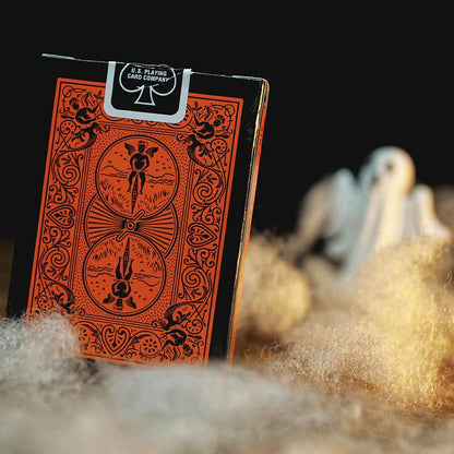 Bicycle - Reverse Deck (Orange and Black)