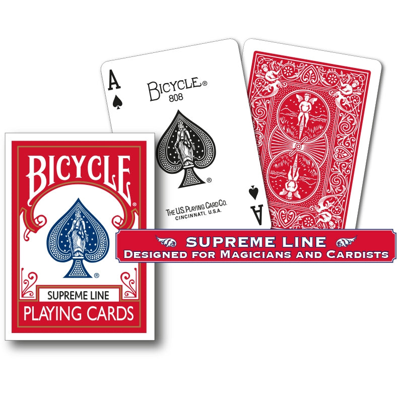 Bicycle - Supreme Line - Dorso rosso