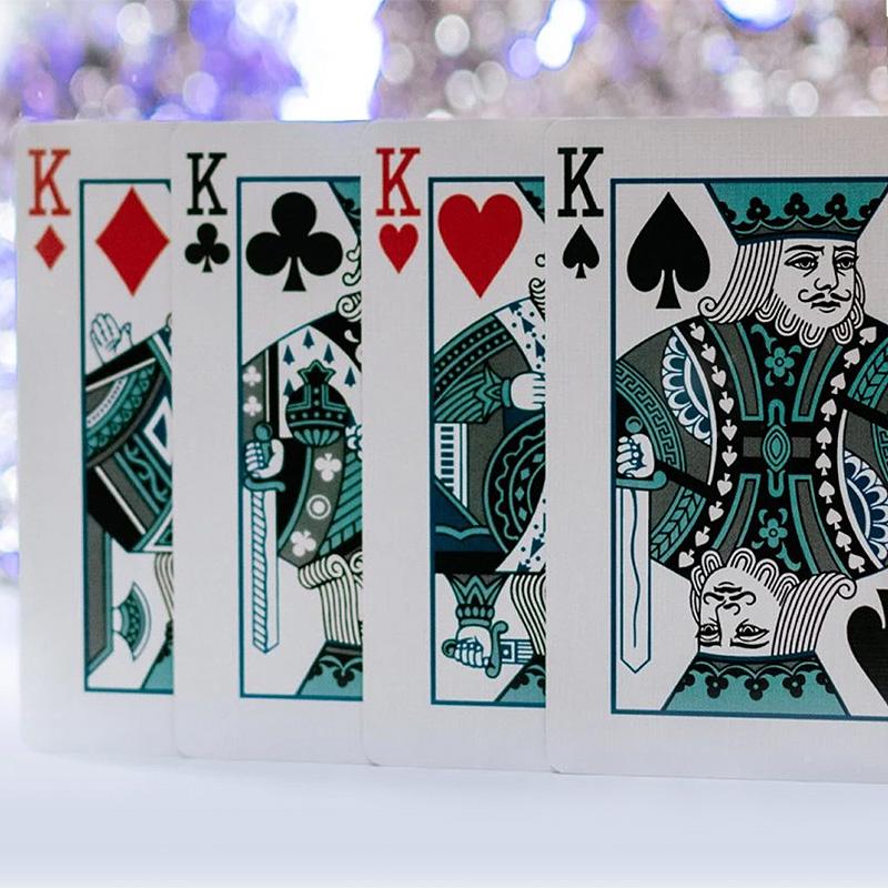 Butterfly Seasons Playing Cards - Winter  (marked)