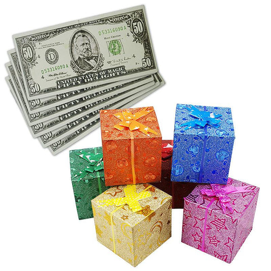 Dollars to Gift Boxes