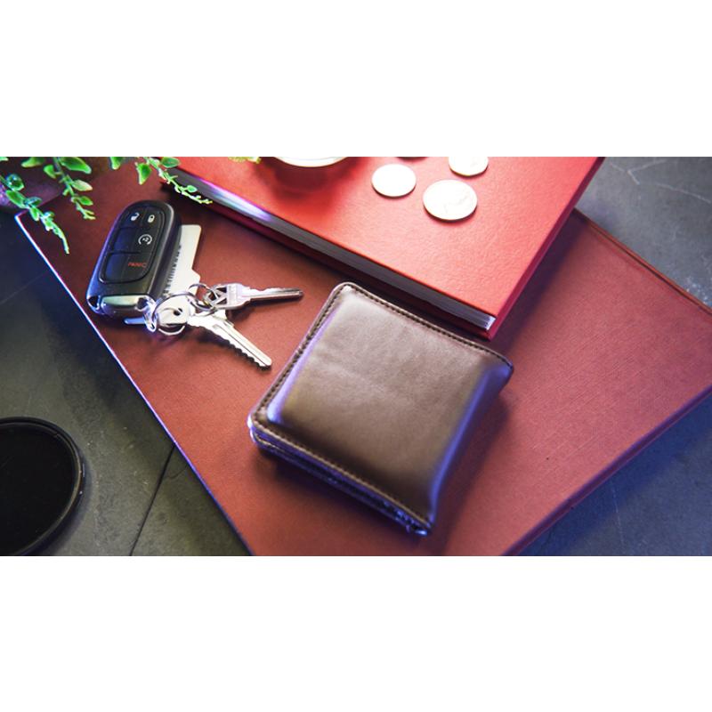 Easy Money Brown Wallet (Gimmick and Online Instructions) by Spencer Kennard - Trick