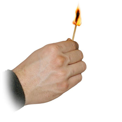 Fiammifero in rosa