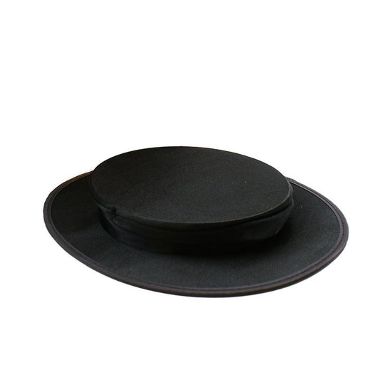 Folding Top Hat with Secret Pocket - Black