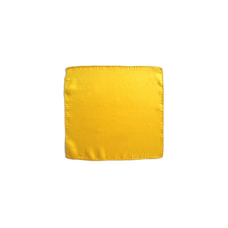 Foulards di seta cm 15x15 - Giallo