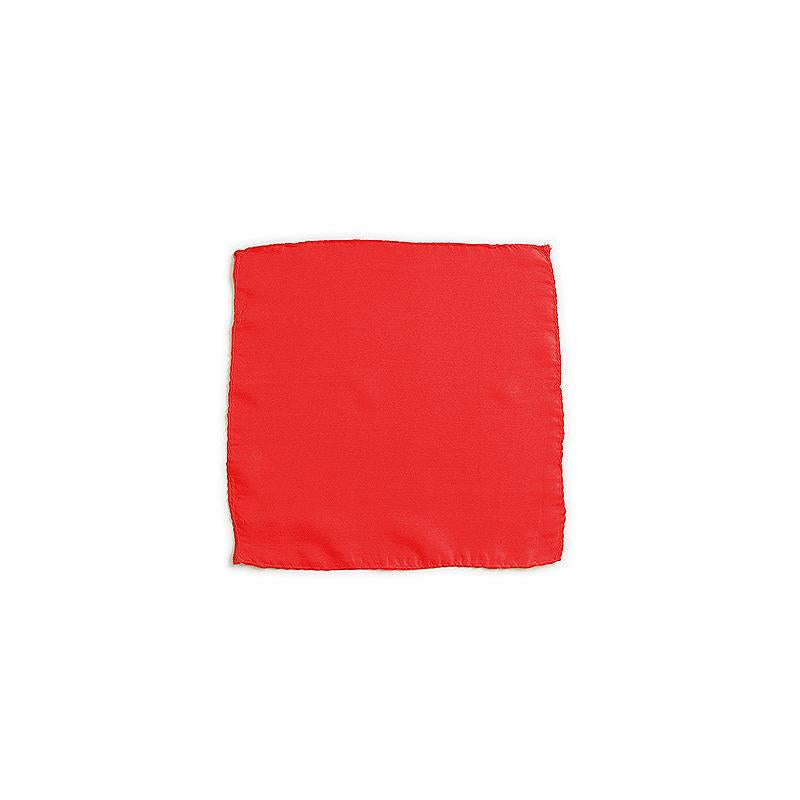 Foulards di seta cm 15x15 - Rosso