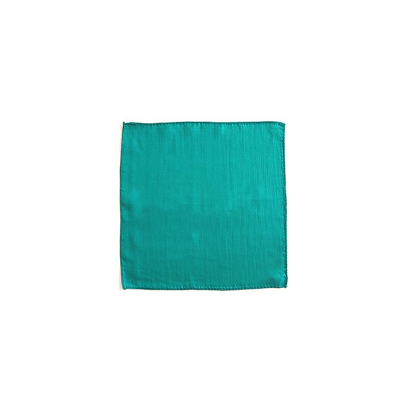Foulards di seta cm 15x15 - Verde smeraldo