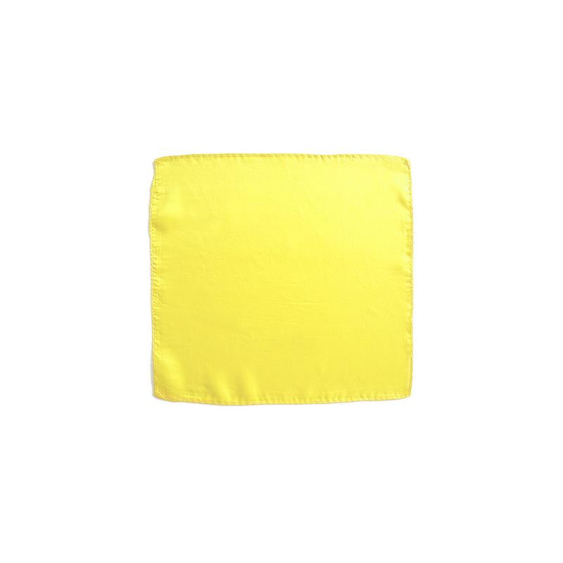 Foulards di seta cm 20x20 - Giallo limone