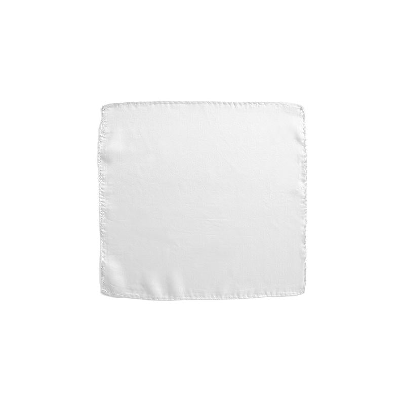 Foulards di seta cm 30x30 - Bianco
