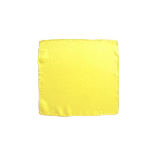 Foulards di seta cm 30x30 - Giallo limone