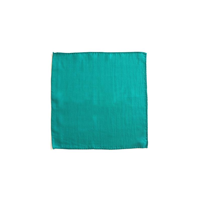 Foulards di seta cm 30x30 - Verde smeraldo