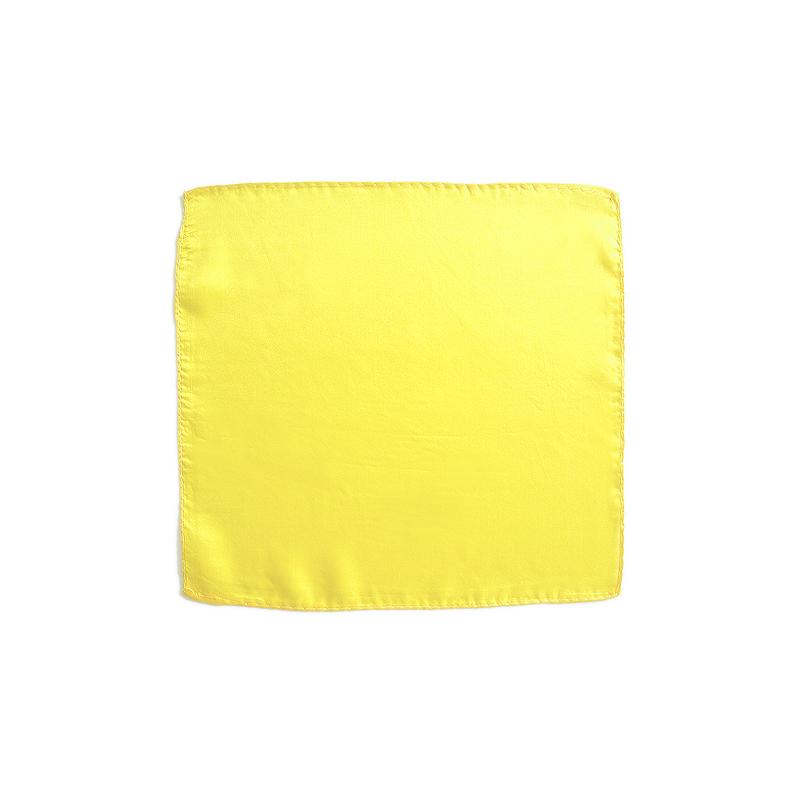 Foulards di seta cm 45x45 - Giallo limone
