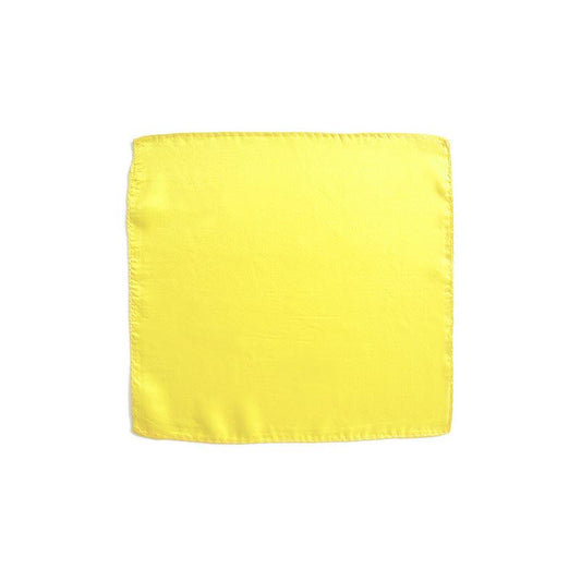 Foulards di seta cm 45x45 - Giallo limone
