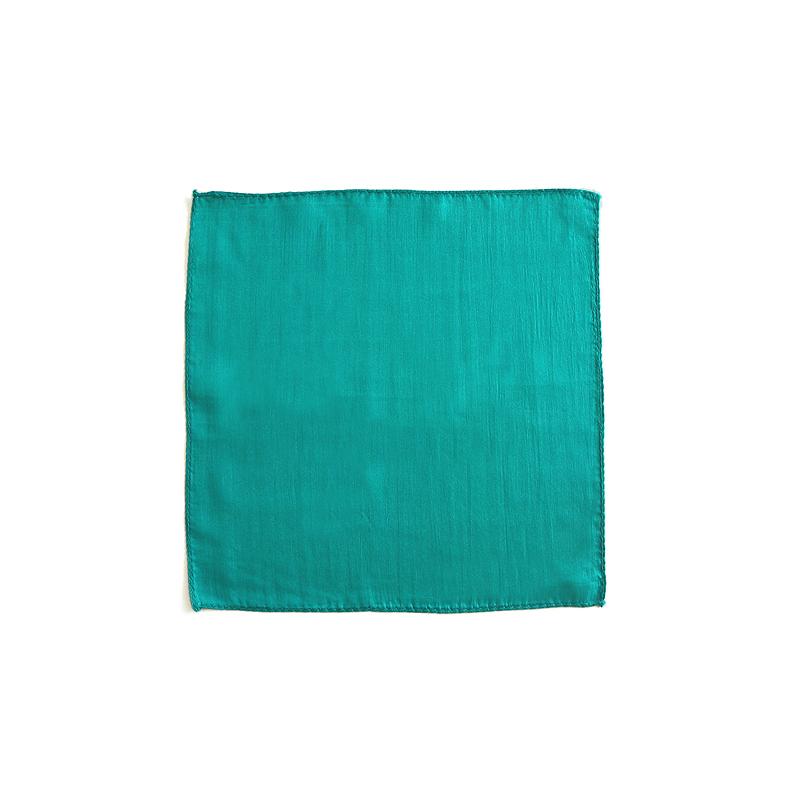 Foulards di seta cm 45x45 - Verde smeraldo