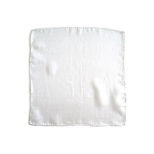 Foulards di seta cm 60x60 - Bianco