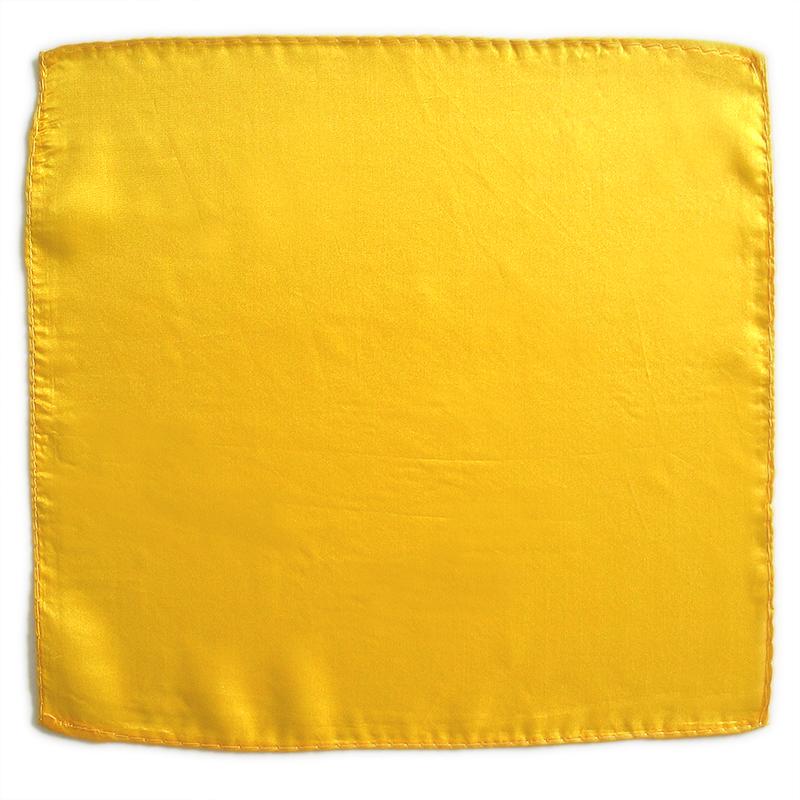 Foulards di seta cm 90x90 - Giallo