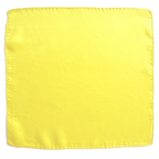 Foulards di seta cm 90x90 - Giallo limone