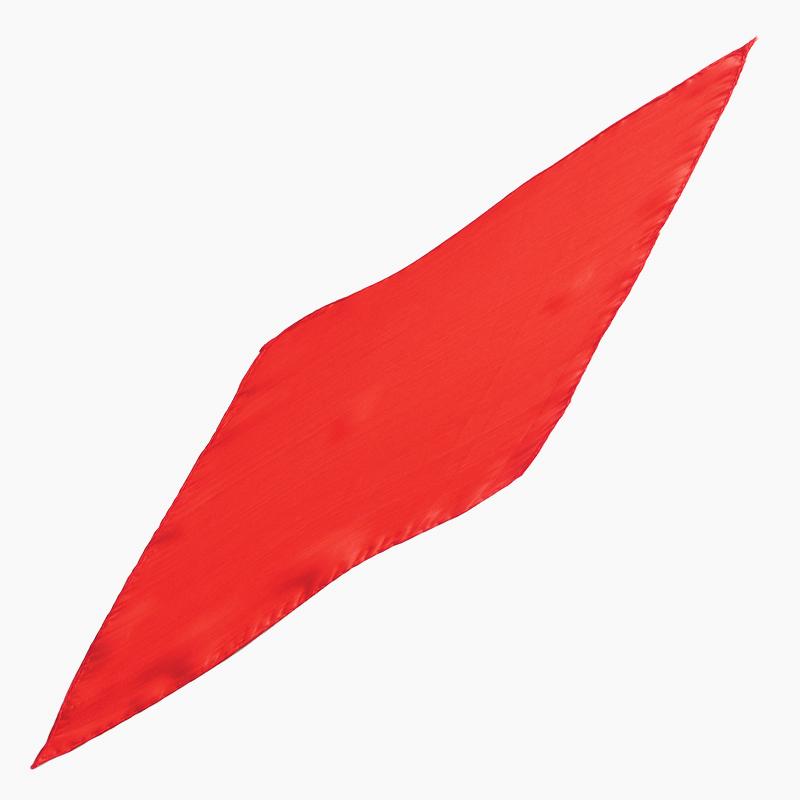 Foulard a forma di rombo - Rosso