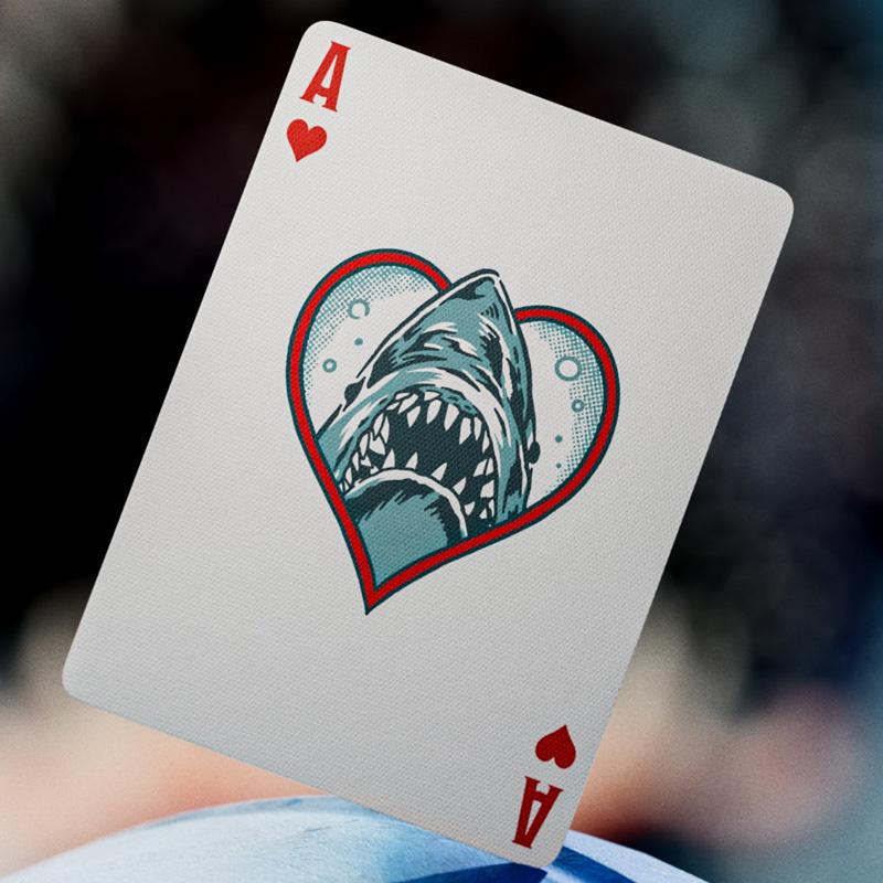 Jaws Playing Cards by Theory 11