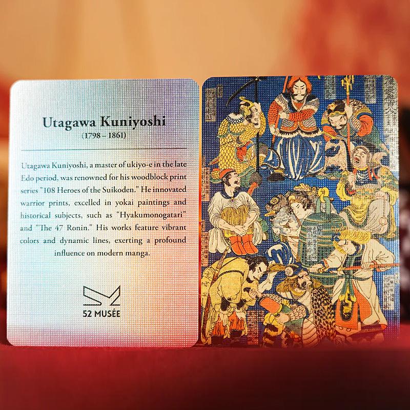 Kuniyoshi Playing Cards by 52 MUSÉE - Special Edition