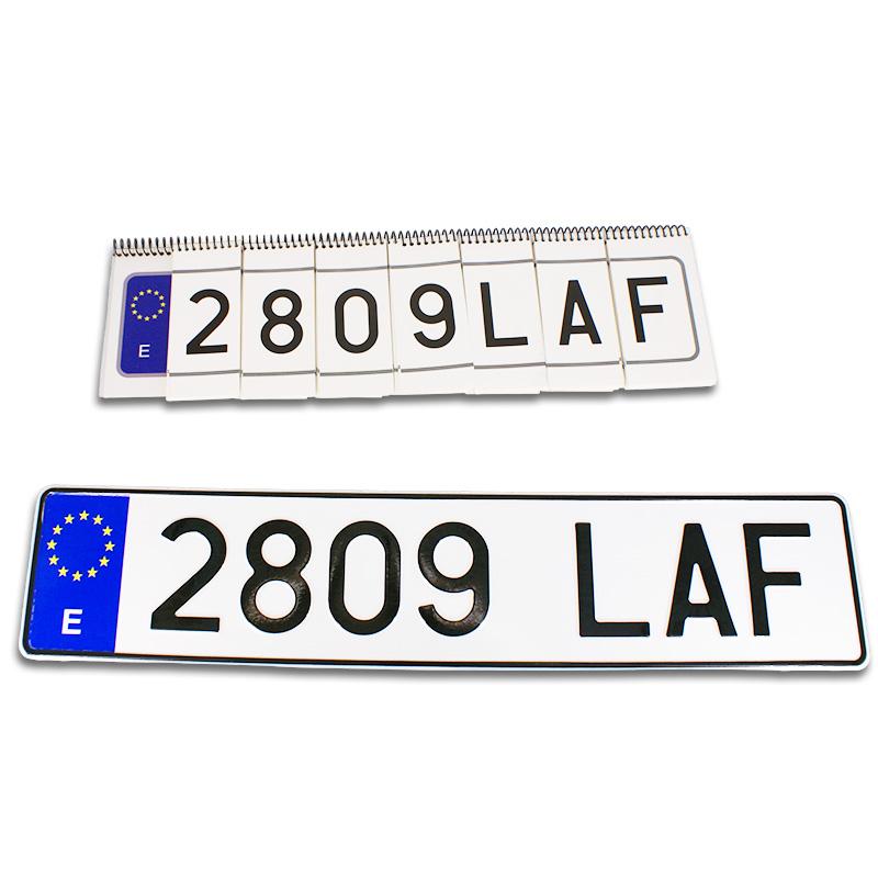 License Plate Prediction by IDEAA Lab - Targa spagnola