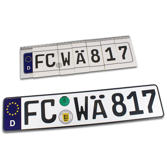 License Plate Prediction by IDEAA Lab - Targa tedesca