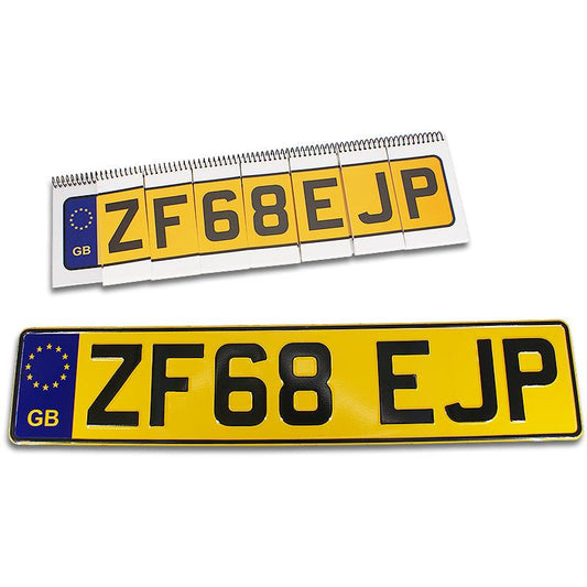 License Plate Prediction by IDEAA Lab - Targa inglese