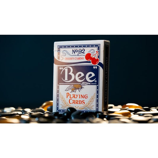 Limited Bee X Cherry (Blue) Playing Cards