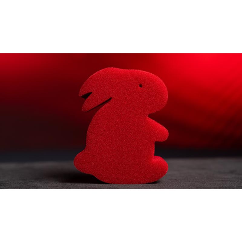 Magic Sponge Bunny Rabbit Set (Red) by Murphy's Magic