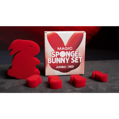 Magic Sponge Bunny Rabbit Set (Red) by Murphy\'s Magic