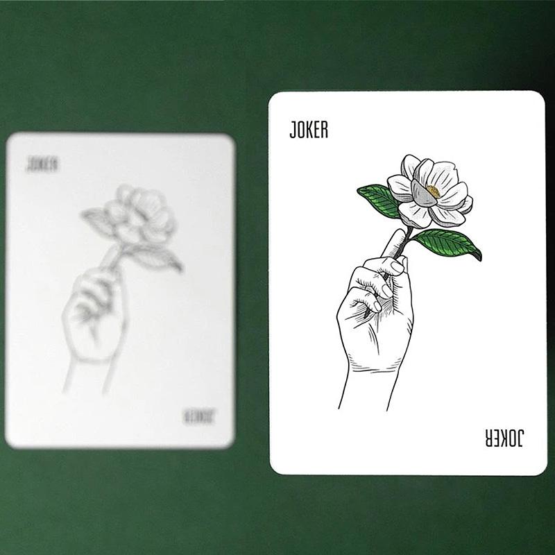 Magnolia Playing Card
