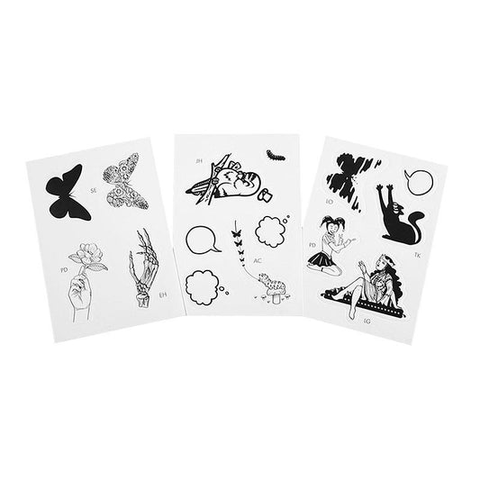 Original 3rd Edition Butterfly Playing Cards  with video tutorials - Blue (marked)