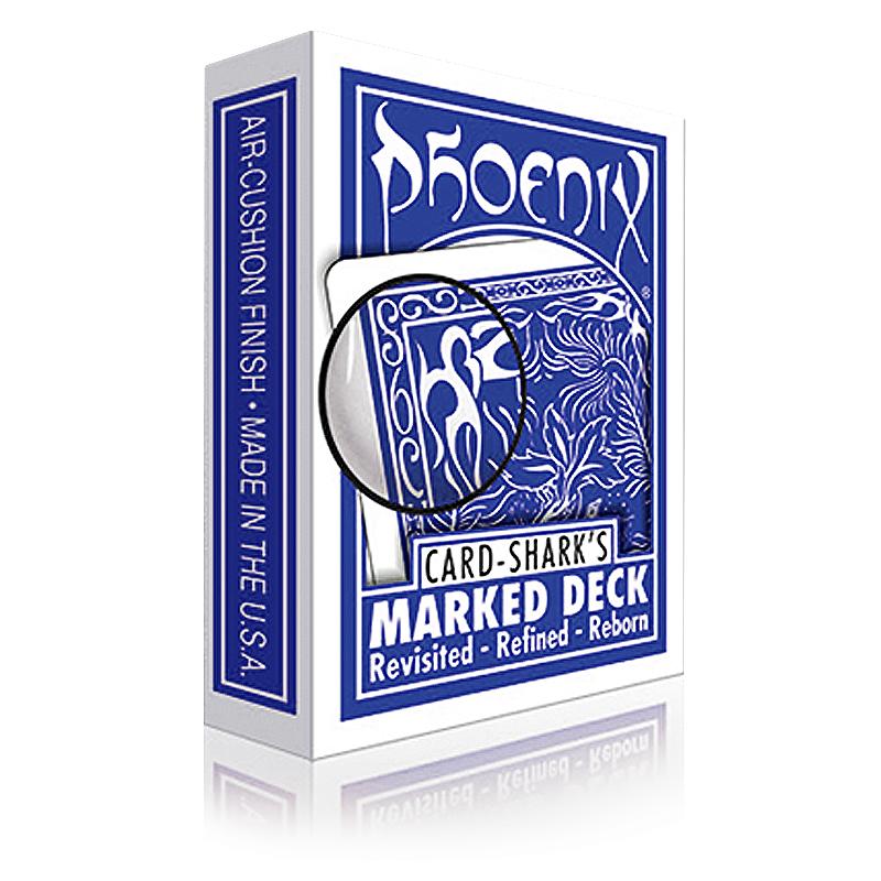 Phoenix Marked Deck - Dorso blu