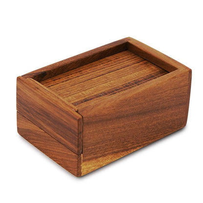 Rattle Box - Legno teak
