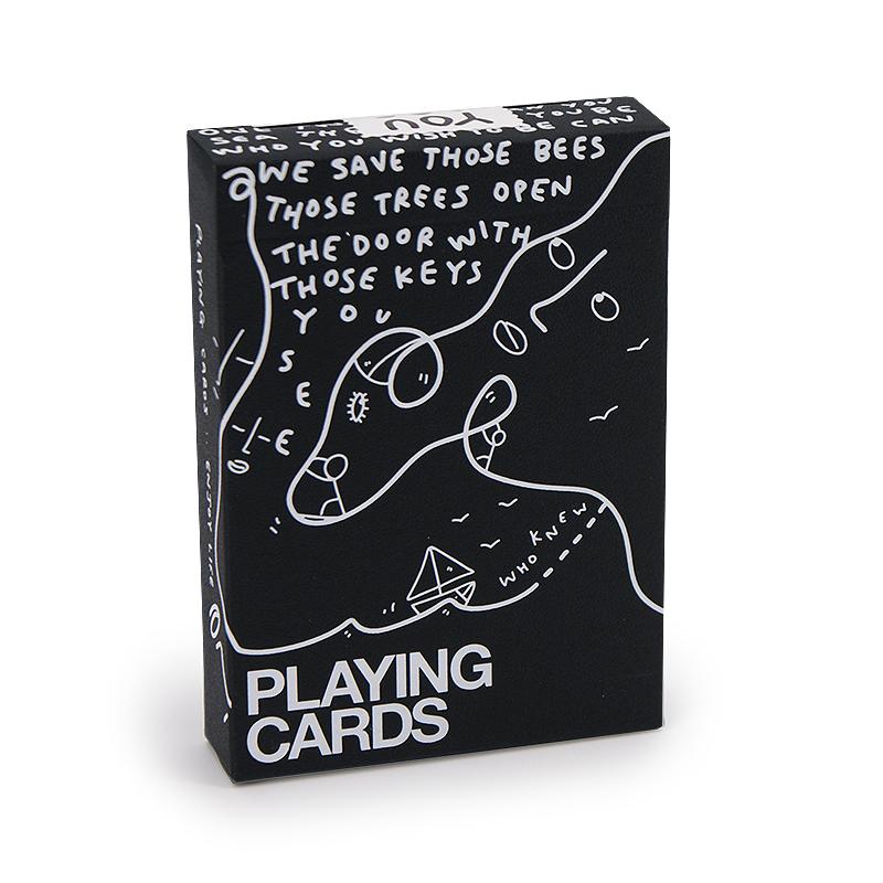Shantell Martin Playing Cards - Black
