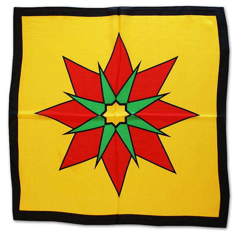 Sitta Star Silk - Giallo - Cm 55 x 55
