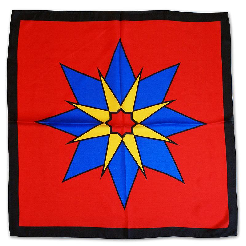 Sitta Star Silk - Rosso - Cm 55 x 55