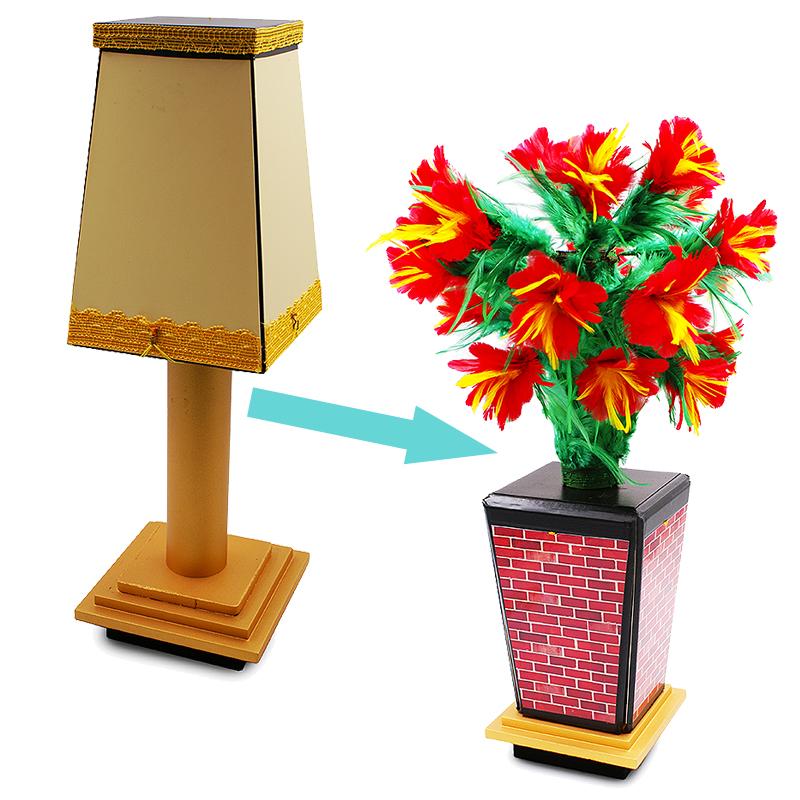 Da Lampada a Vaso di Fiori