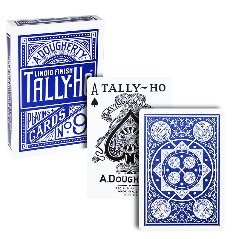 Tally Ho - Fan back - Dorso blu