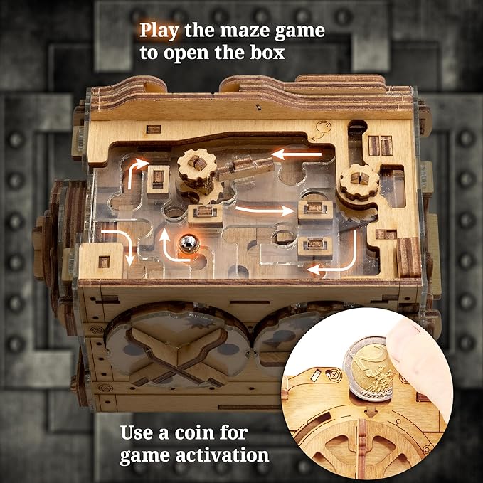 A-MAZE-ING SAFE PUZZLE - LA CASSAFORTE INCREDIBILE