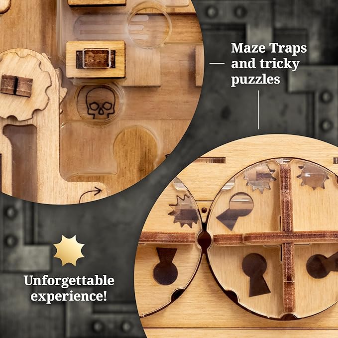 A-MAZE-ING SAFE PUZZLE - LA CASSAFORTE INCREDIBILE