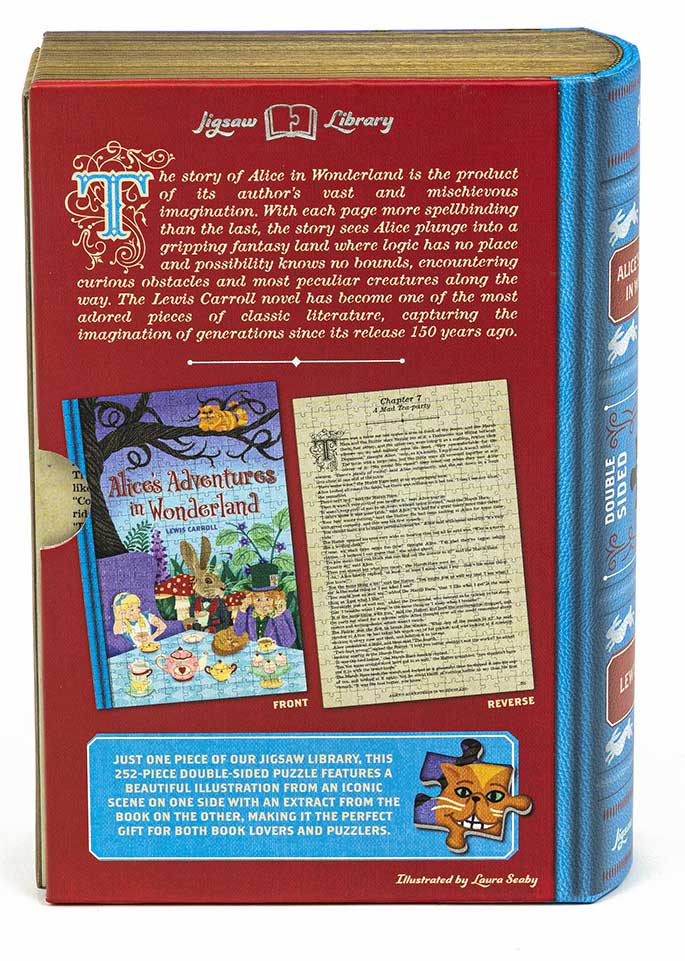 LA LIBRERIA DEI PUZZLES - ALICE NEL PAESE DELLE MERAVIGLIE