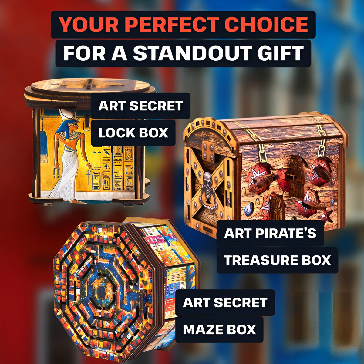 ART SECRET MAZE BOX