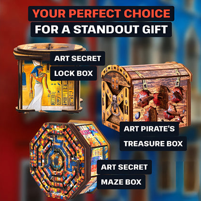 ART SECRET MAZE BOX