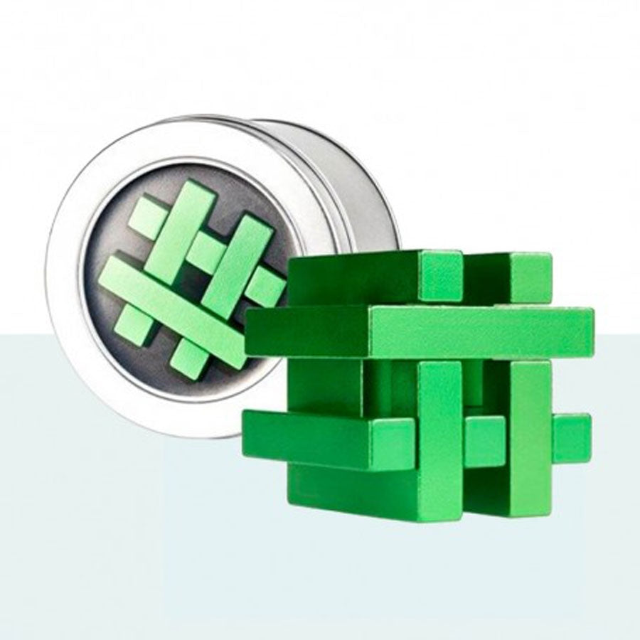 EUREKA 3D # HASHTAG METAL PUZZLE - IL CANCELLETTO VERDE