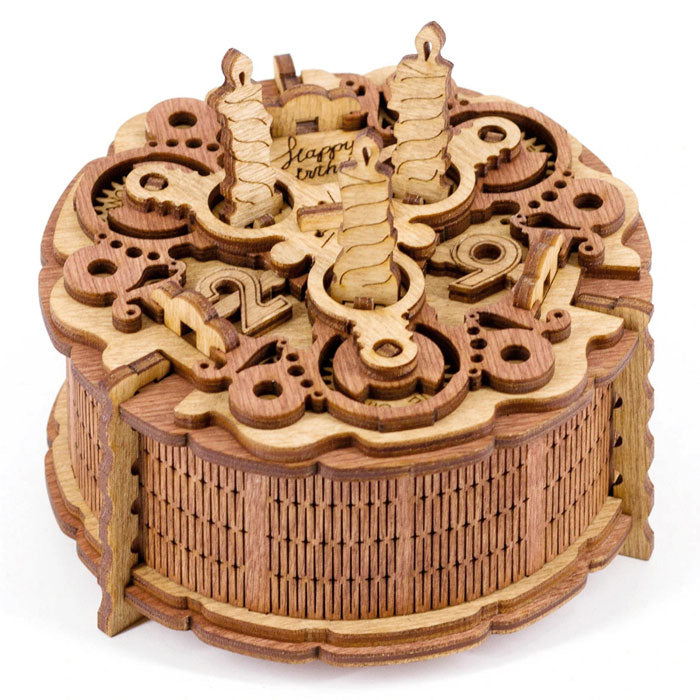BIRTHDAY CAKE GIFT PUZZLE BOX