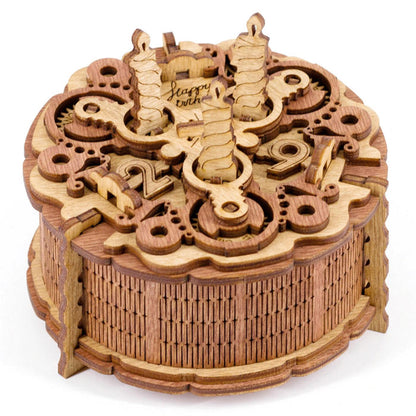 BIRTHDAY CAKE GIFT PUZZLE BOX