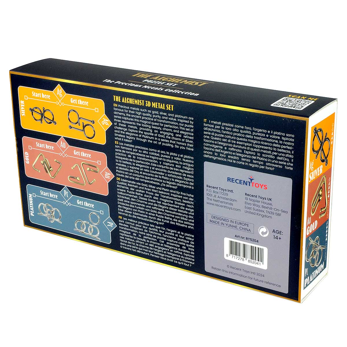 L'ALCHIMISTA - SET DI 3 ROMPICAPO