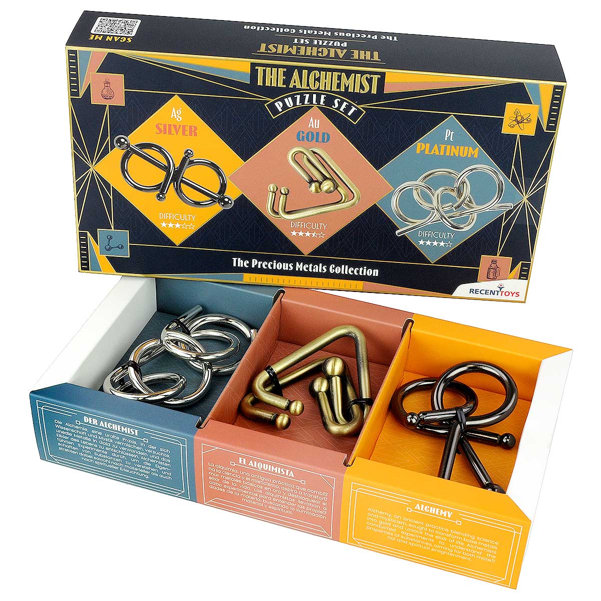 L'ALCHIMISTA - SET DI 3 ROMPICAPO