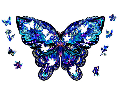 FARFALLA DELLA NOTTE MANDALA PUZZLE 110 PCS (*)